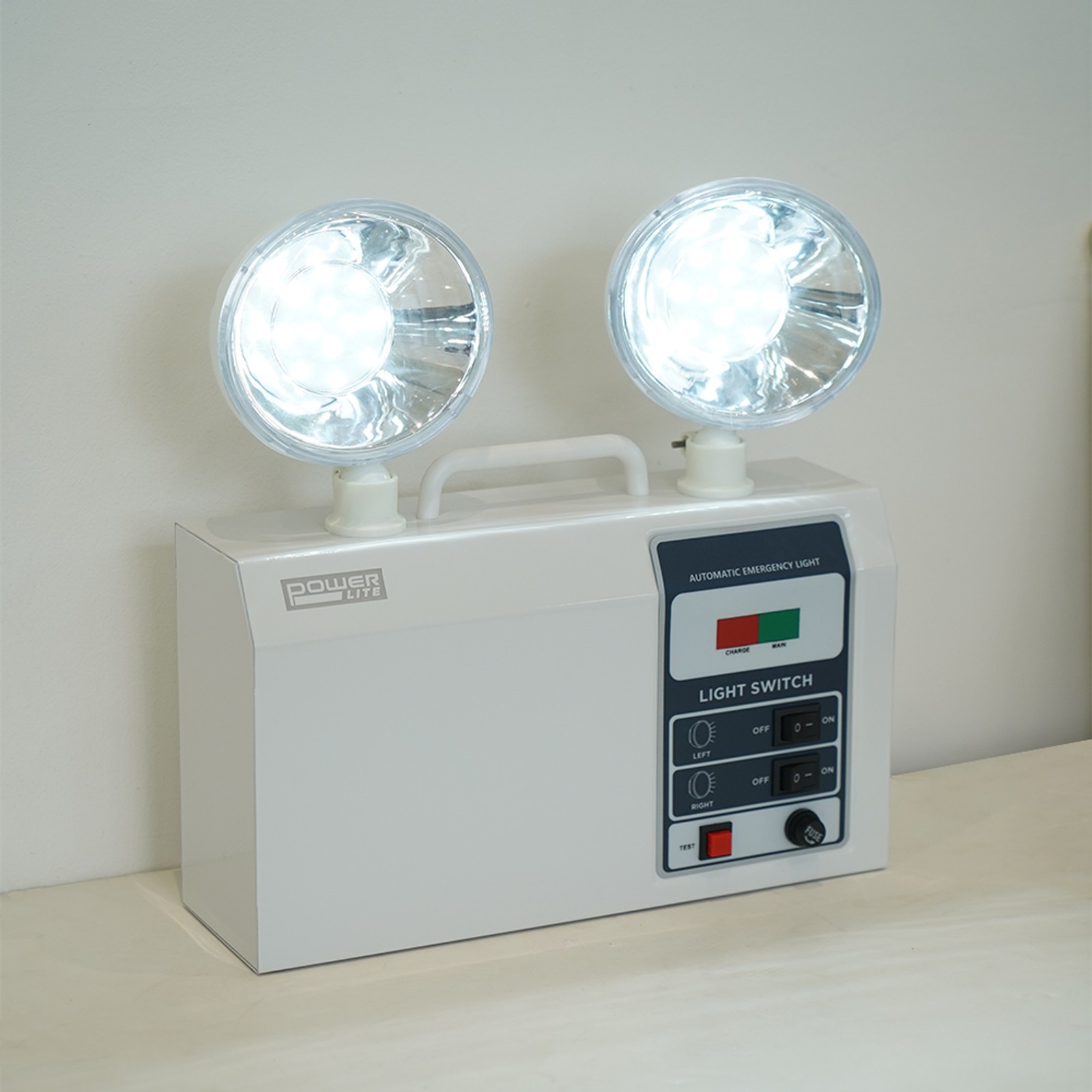 Powerlite Lampu Darurat Twin Spot 2 Watt - Putih foto 2